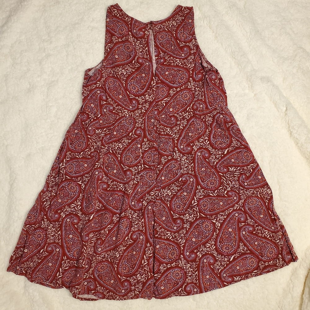 PAISLEY SLEEVELESS DRESS - Picture 2 of 6